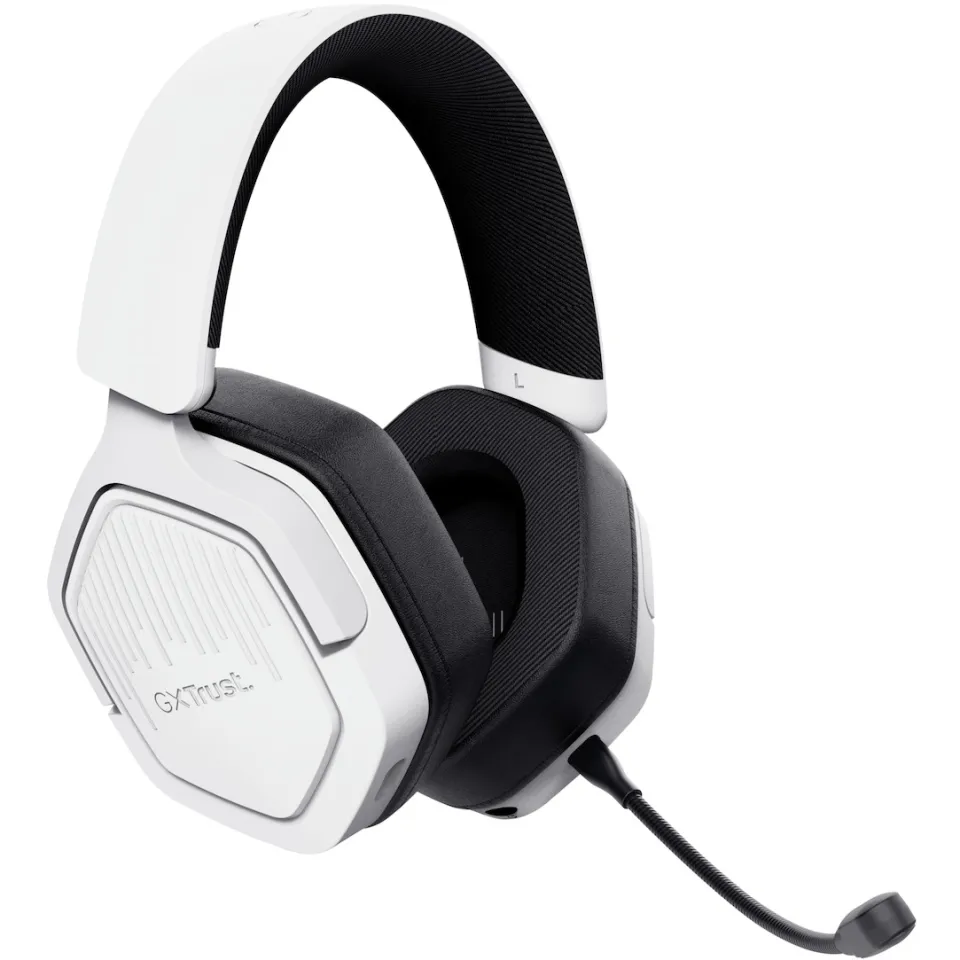 Trust GXT 493W Carus draadloze gaming headset wit, foto 2