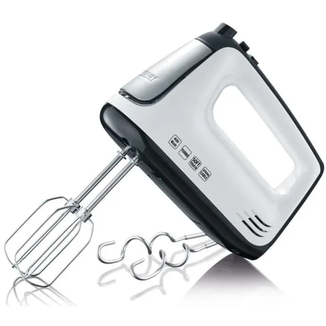 Severin HM 3830 handmixer wit-zwart, foto 2