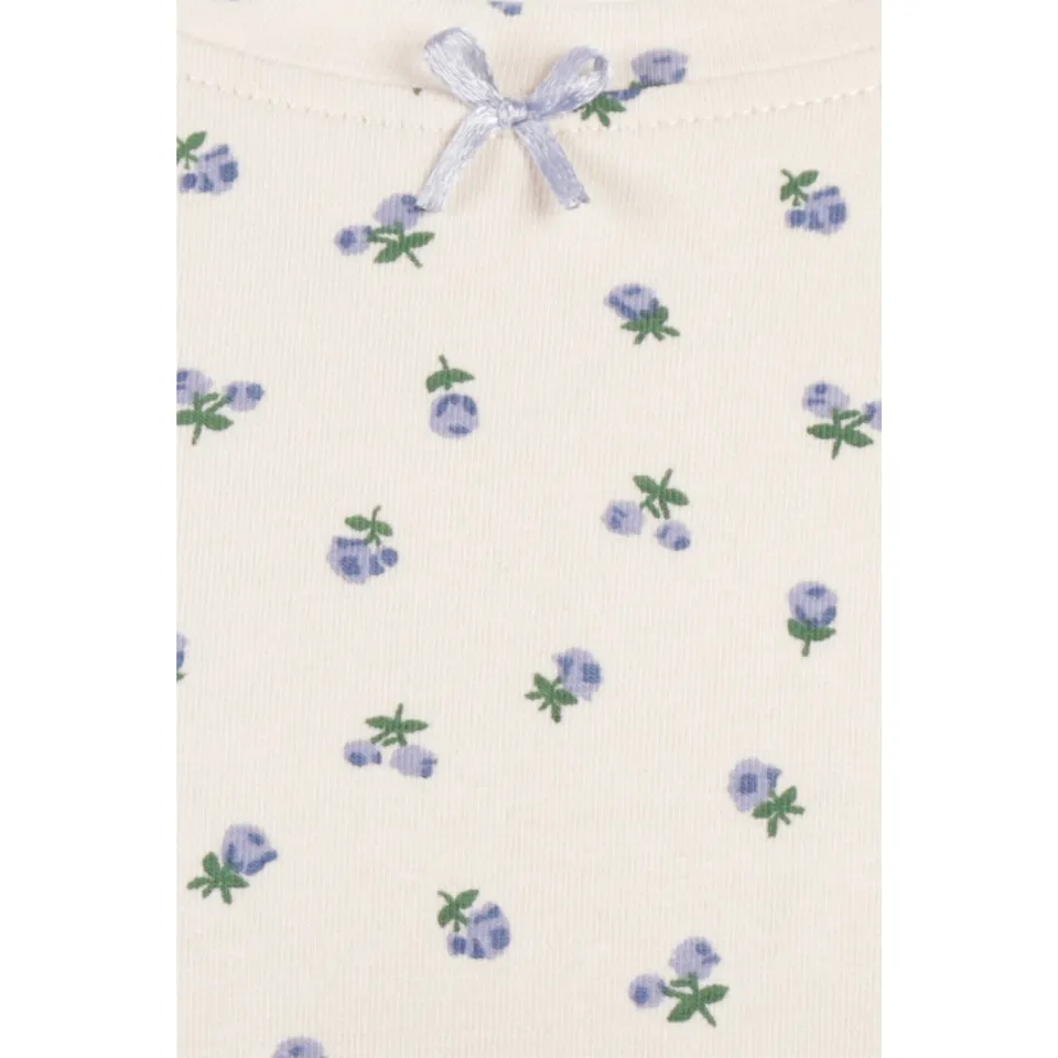 Little Label pyjama met bloemen print ecru, foto 4