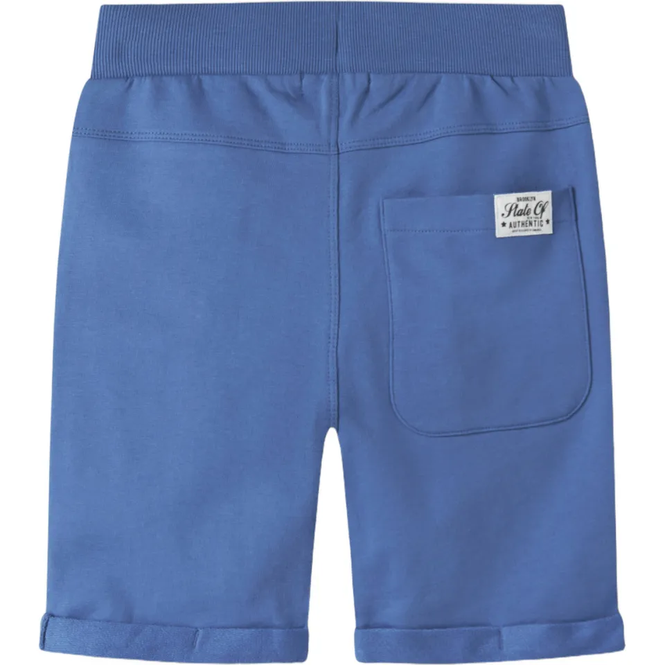 NAME IT NKMVERMO sweatshort blauw, foto 2