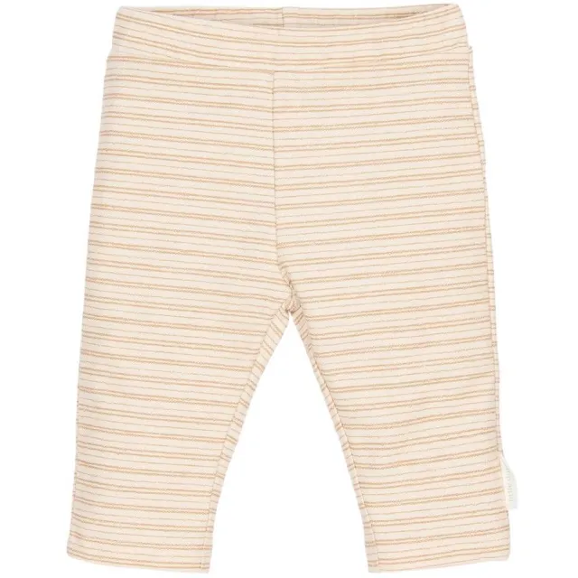 Little Dutch gestreepte babybroek beige, foto 2