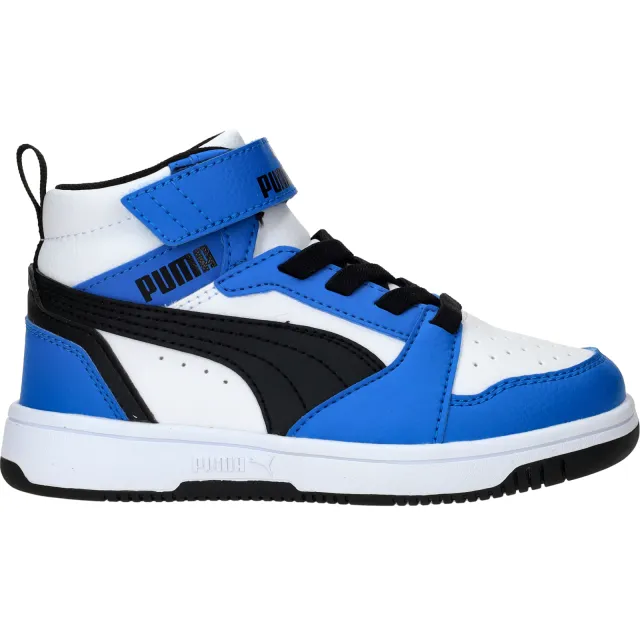 Puma Rebound V6 Mid hoge sneakers wit Blauw