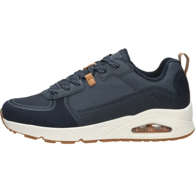 Skechers Uno Layover lage sneaker blauw, foto 2