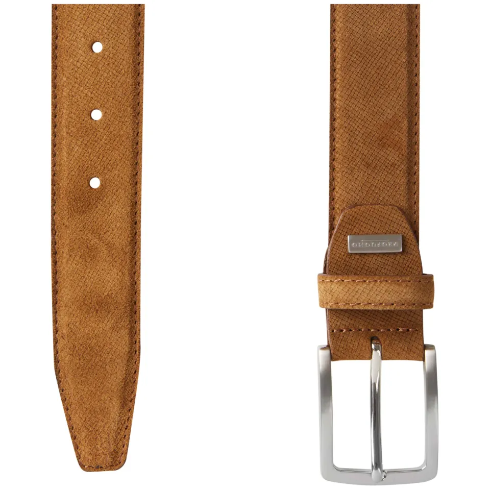 Profuomo leren riem cognac, foto 2