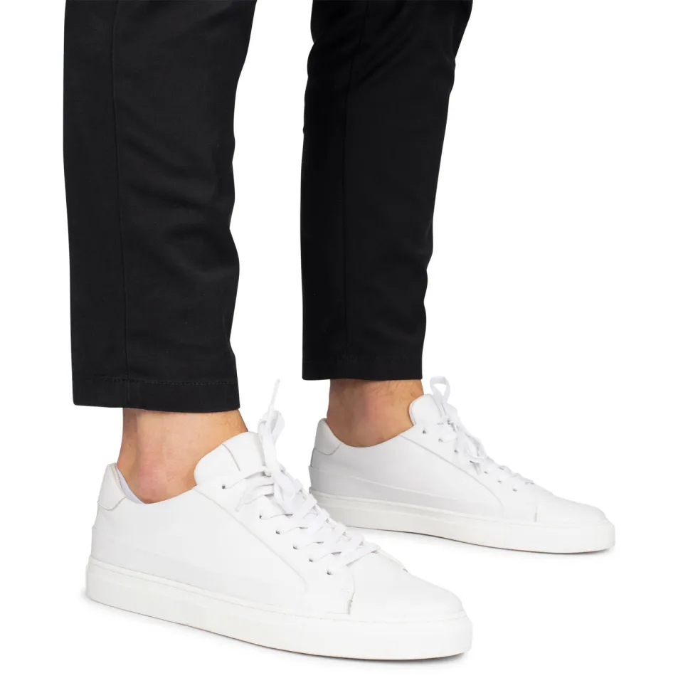 Poelman Nero leren sneakers wit, foto 4