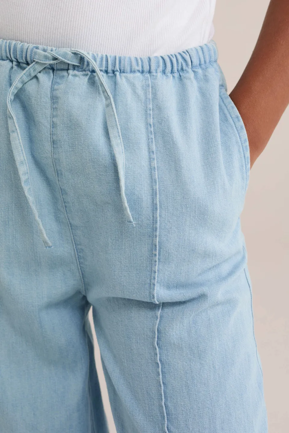 WE Fashion Blue Ridge denim broek lichtblauw, foto 4