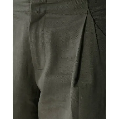 Shoeby high waist cargobroek donkergroen, foto 6