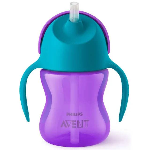 Philips AVENT Rietjesbeker 200 ml 9M+ Paars SCF796/02