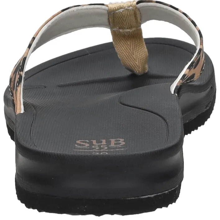 Sub55 Teenslippers cognac, foto 4