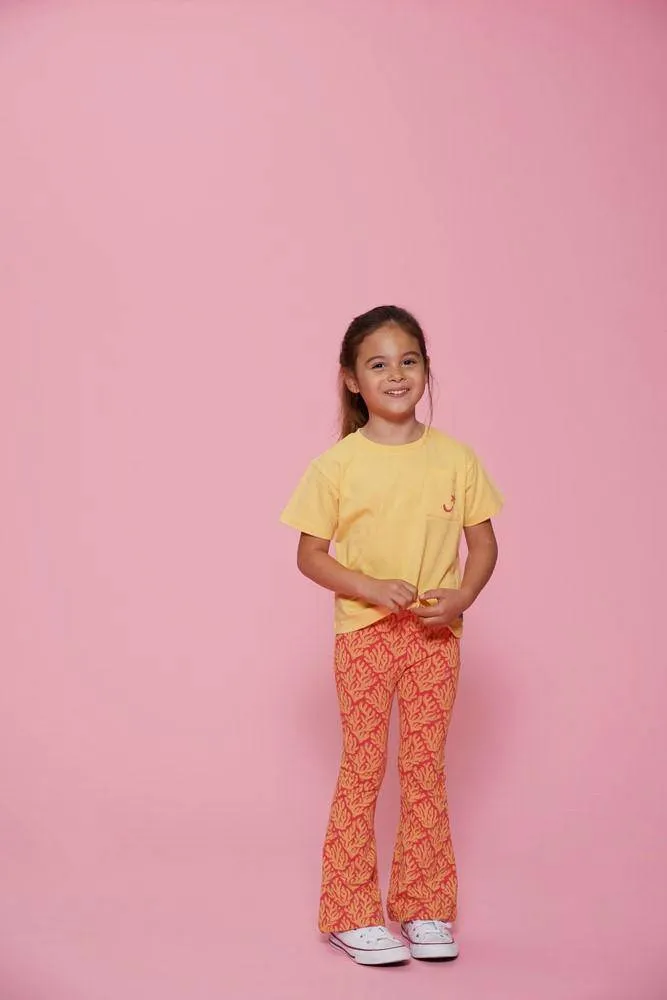 Jubel Lazy Lagoon flared broek oranje, foto 6