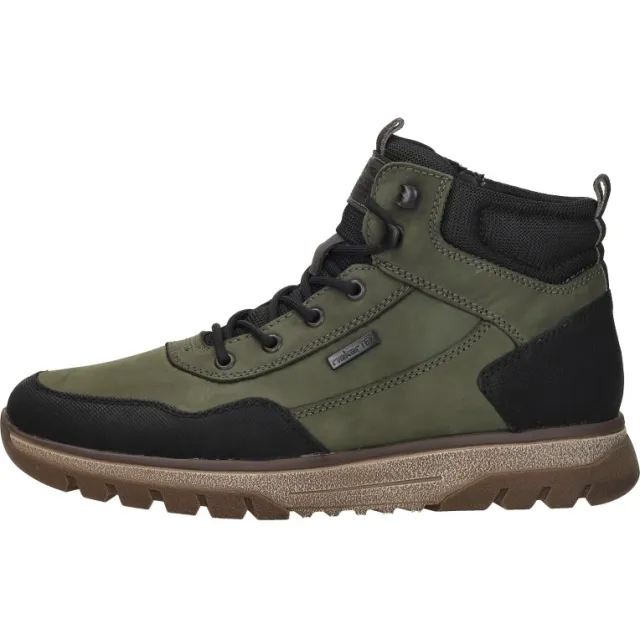 Rieker veterboots groen