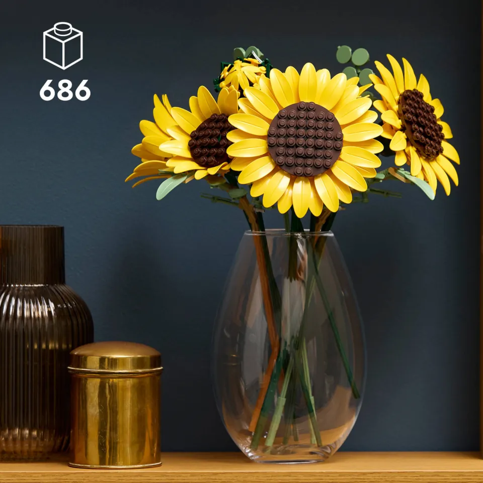 Lego Botanical Collection Boeket met Zonnebloemen Woondecoratie 11502, foto 5