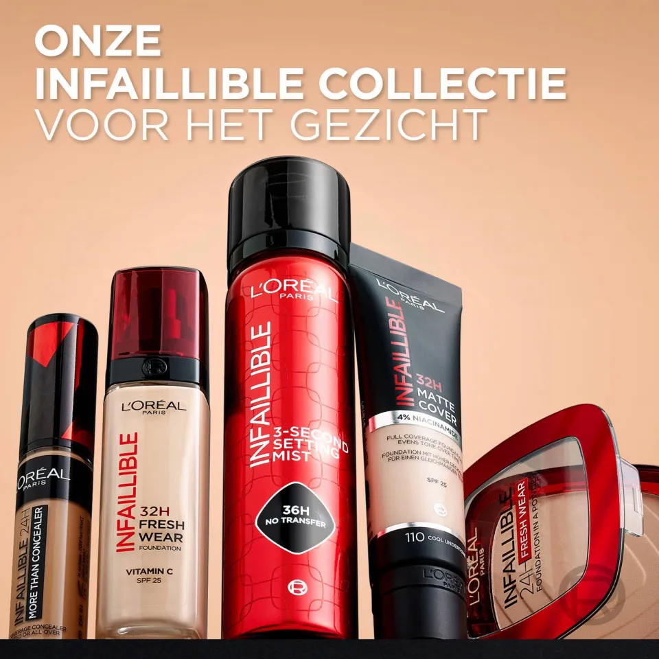 L'oréal Paris Infaillible 32H Fresh Wear foundation - SPF25 - 10 Nude, foto 3