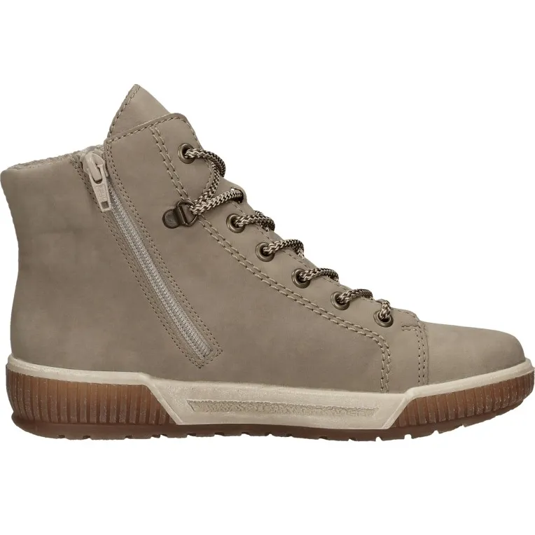 Rieker veterboot taupe, foto 8