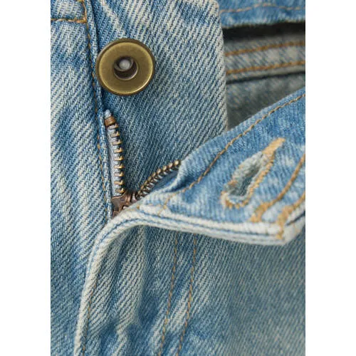 Mango TEEN wide leg jeans - lichtblauw, foto 5