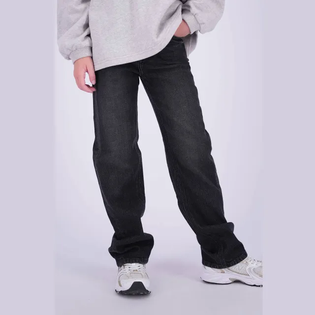 Vingino Cristie high waist straight leg jeans - zwart, foto 6
