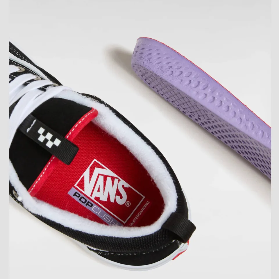 Vans Skate Old Skool 36+ sneakers zwart/wit/rood, foto 6