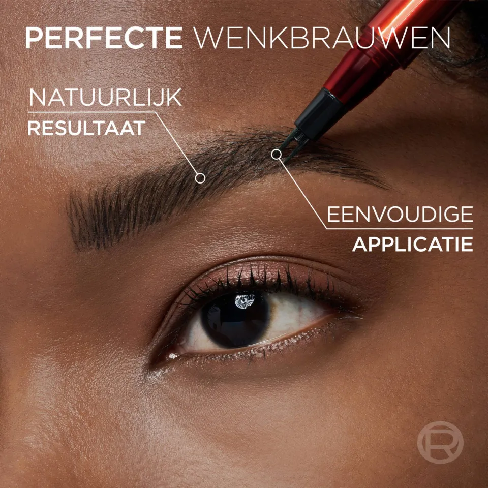 L'oréal Infaillible Faux Brow wenkbrauwpotlood waterproof 288 Blonde bruin, foto 2