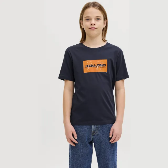 Jack & Jones t-shirt donkerblauw met logo