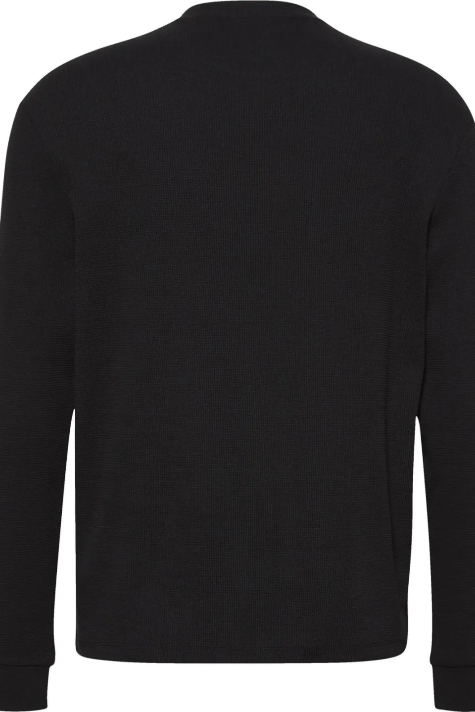 Calvin Klein JEANS longsleeve met ingebreid patroon zwart, foto 3