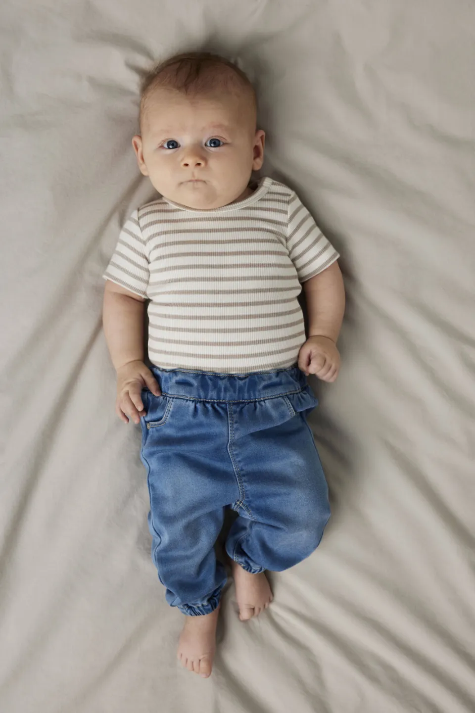 NAME IT BABY loose fit jeans medium blue denim