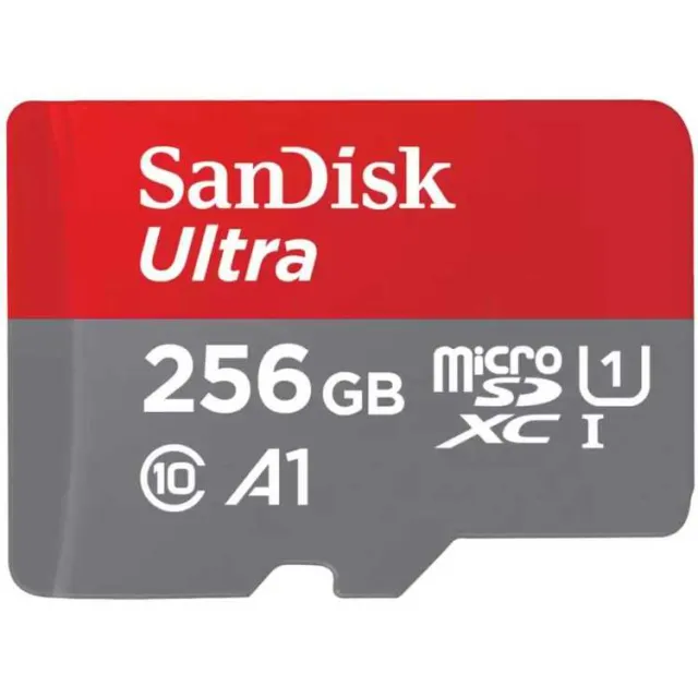 SanDisk Ultra 256GB microSDXC geheugenkaart Grijs