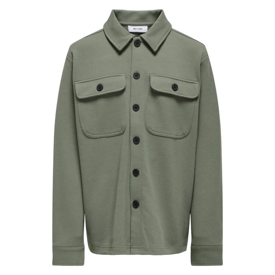 Only & Sons JUNIOR overshirt grijsgroen, foto 2