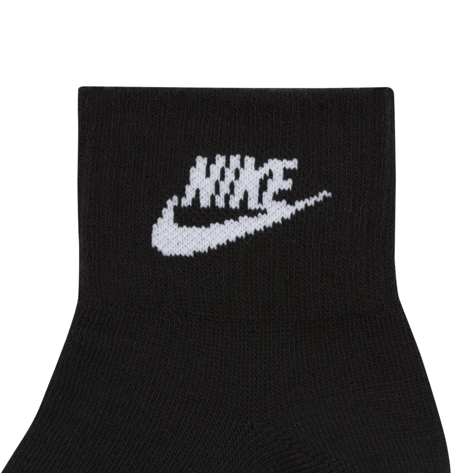 Nike Everyday Essential enkelsokken 3-pack zwart, foto 4