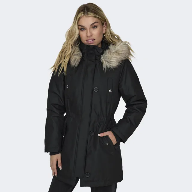 Only Oniris winterparka zwart