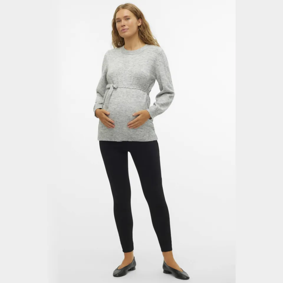 Mamalicious skinny zwangerschapsjeans MLLUCY zwart Black Denim