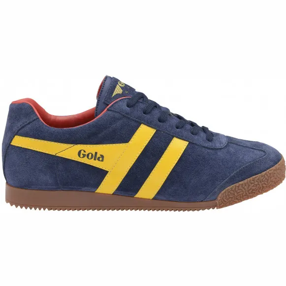 Gola Harrier Suede sneakers blauw