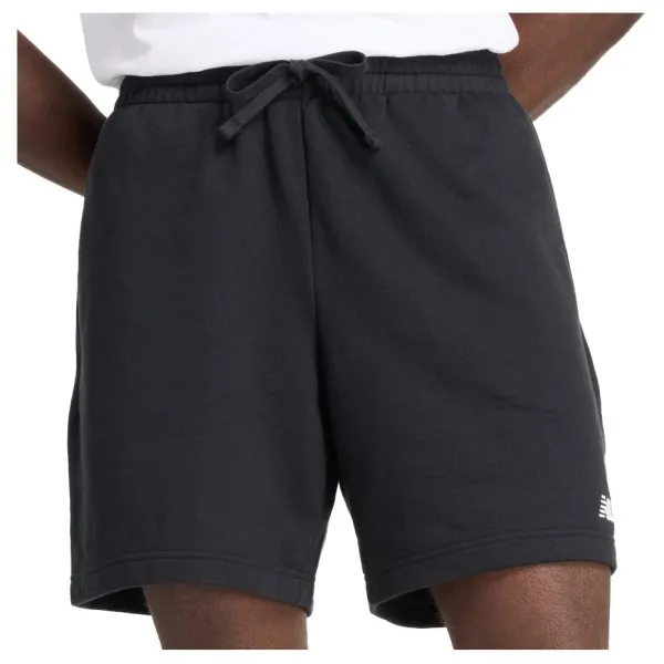 New Balance Sport Essentials French Terry short zwart