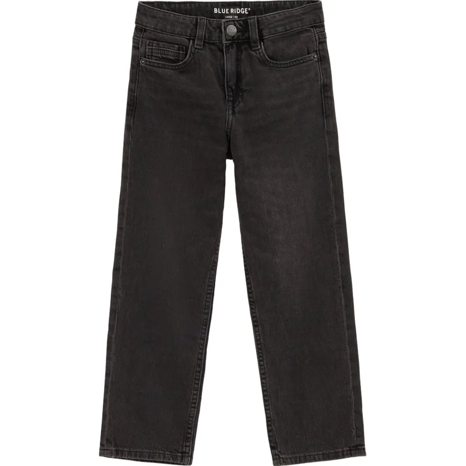 WE Fashion Blue Ridge loose fit jeans - zwart, foto 2