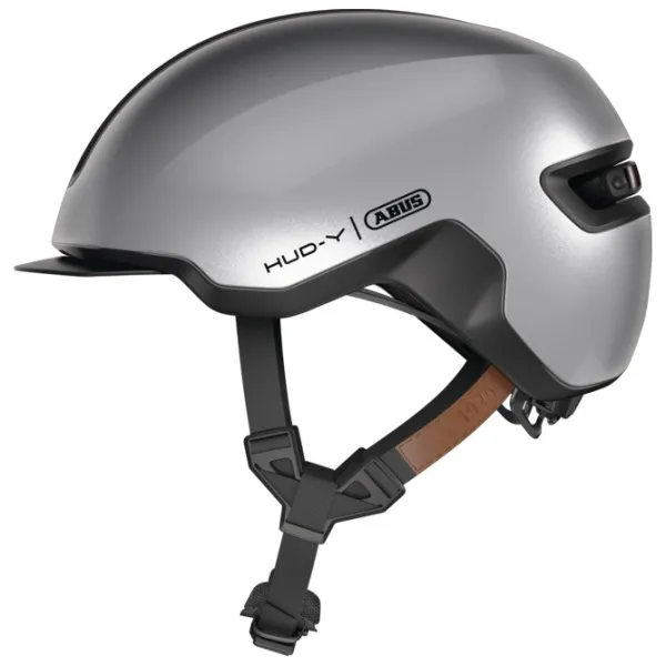 Abus Hud-Y - Fietshelm-58 cm - M, grijs