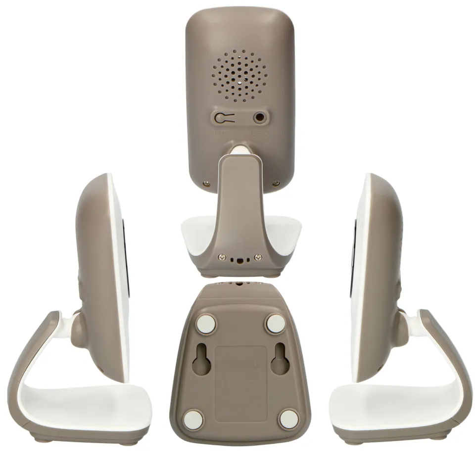 Alecto DVM71 Video Baby monitor with 2,4 inch color display Wit, foto 4