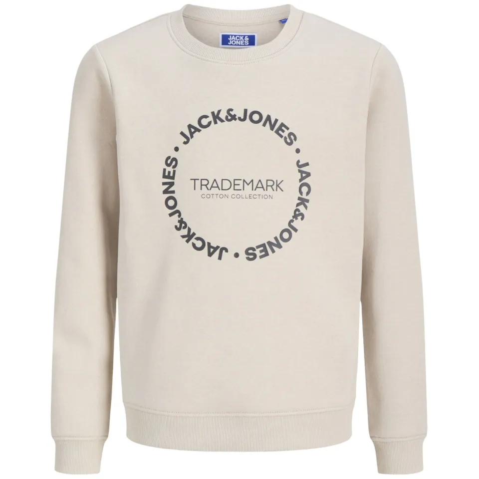 Jack & Jones JUNIOR sweater met tekst - beige, foto 2