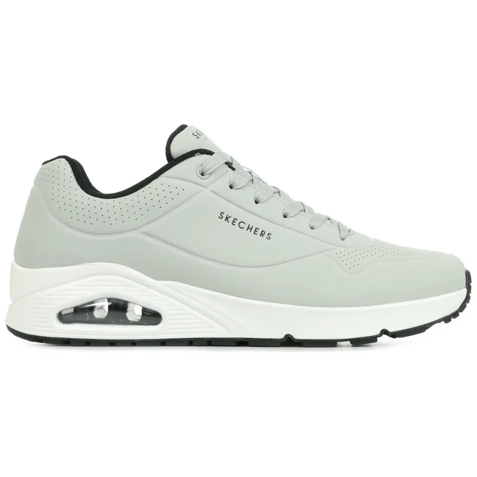 Skechers Uno Stand On Air lage sneakers lichtgrijs