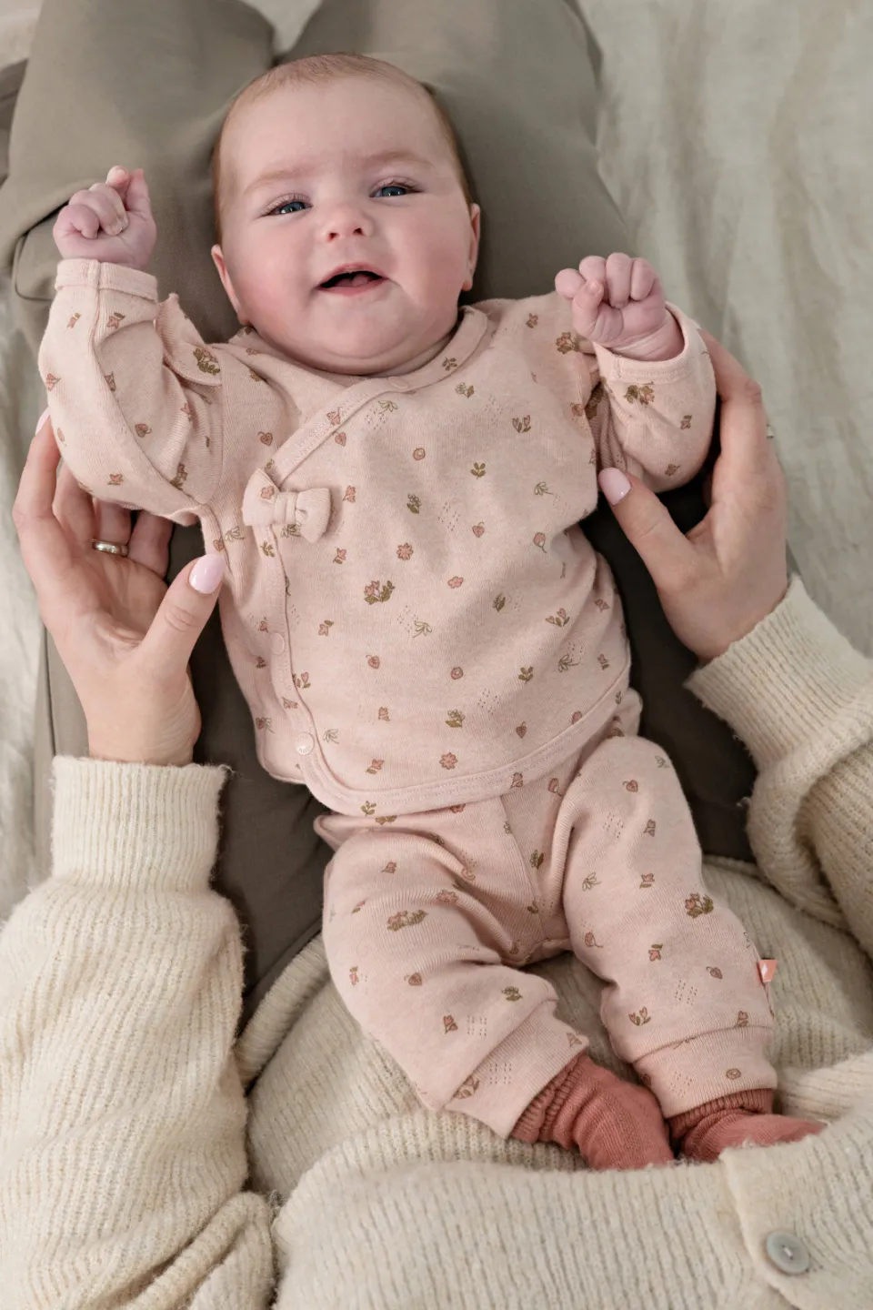 Feetje babybroek Fall in Love lichtroze, foto 6