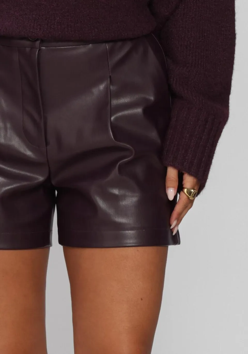 Edited Silvia shorts bordeaux, foto 4