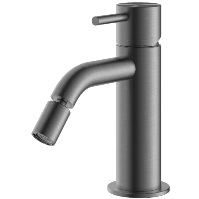 Hotbath Bidetmengkraan Hotbath Archie Geborsteld Gunmetal PVD