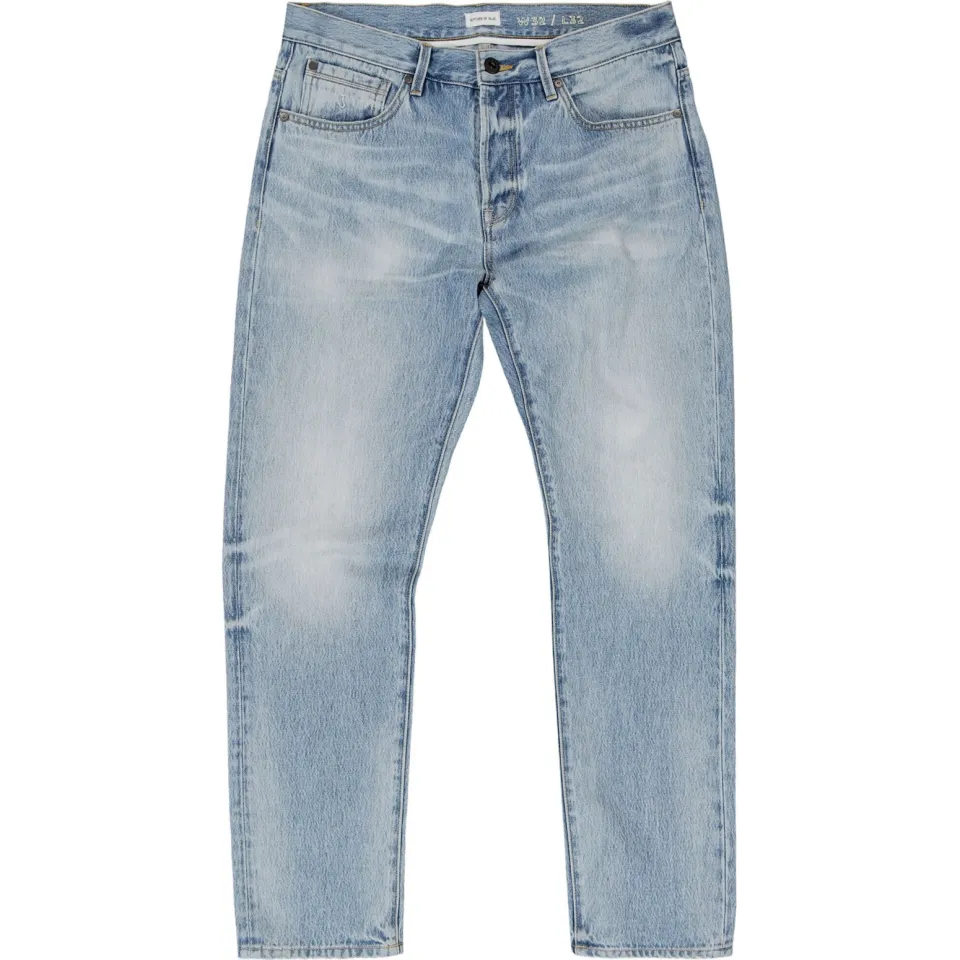 Butcher of Blue Stockton straight leg jeans light aged lt aged, foto 2