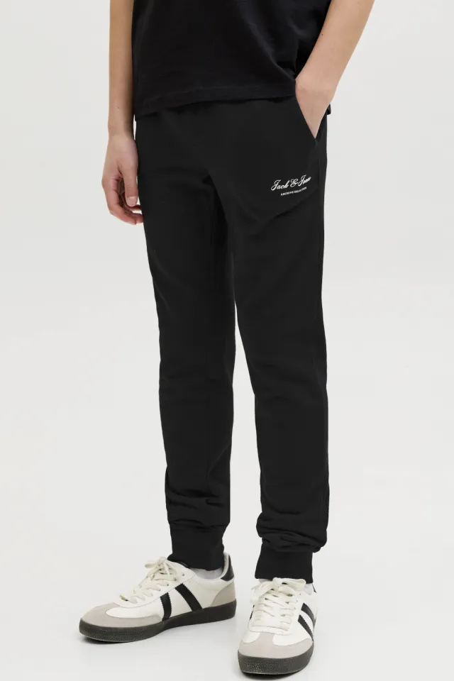 Jack & Jones Junior regular casual broek zwart, foto 5