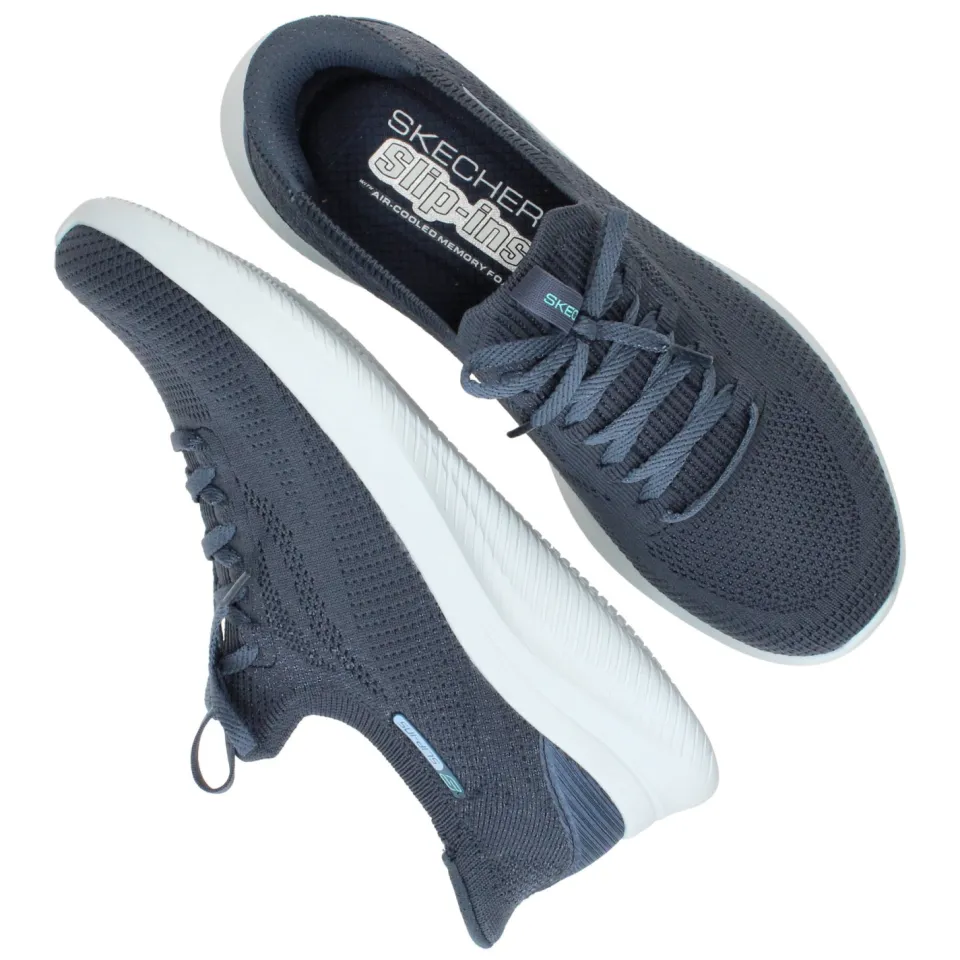 Skechers Ultra Flex 4.0 Slip-Ins Instappers Dames Blauw, foto 5