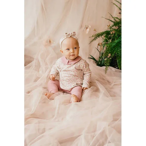 A Tiny Story gebloemde longsleeve roze, foto 4