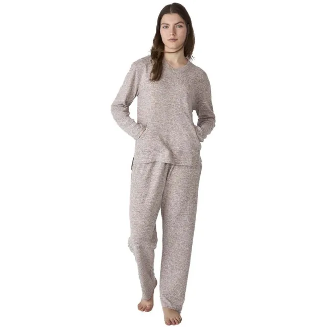 J&J Brothers JJB5 pyjamaset grijs Bruin
