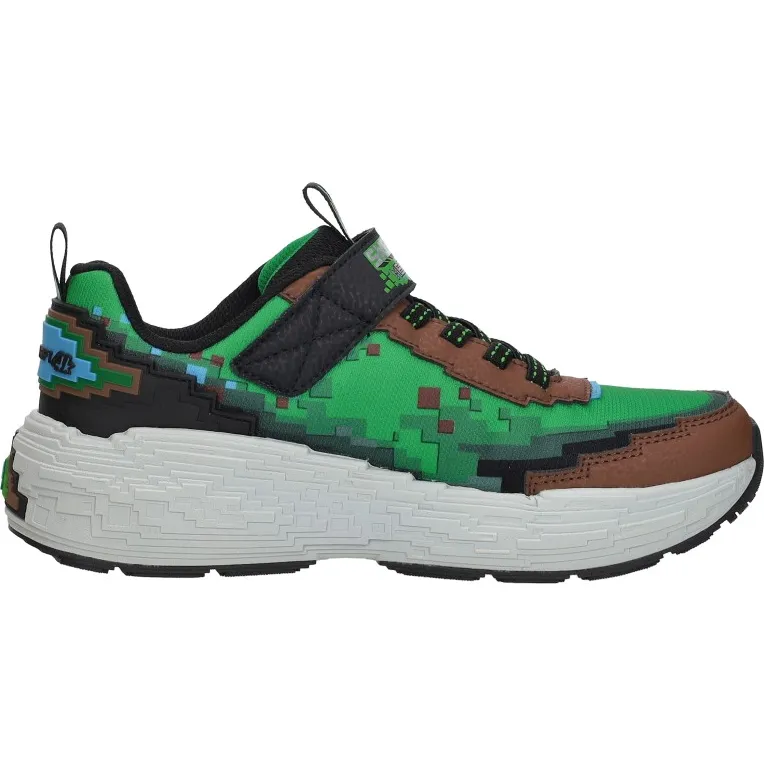 Skechers Mega-Craft 4K sneaker groen Donkerbruin