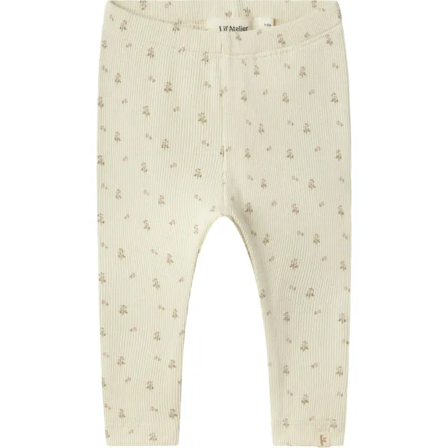 Lil' Atelier BABY regular legging antiek cremewit, foto 2
