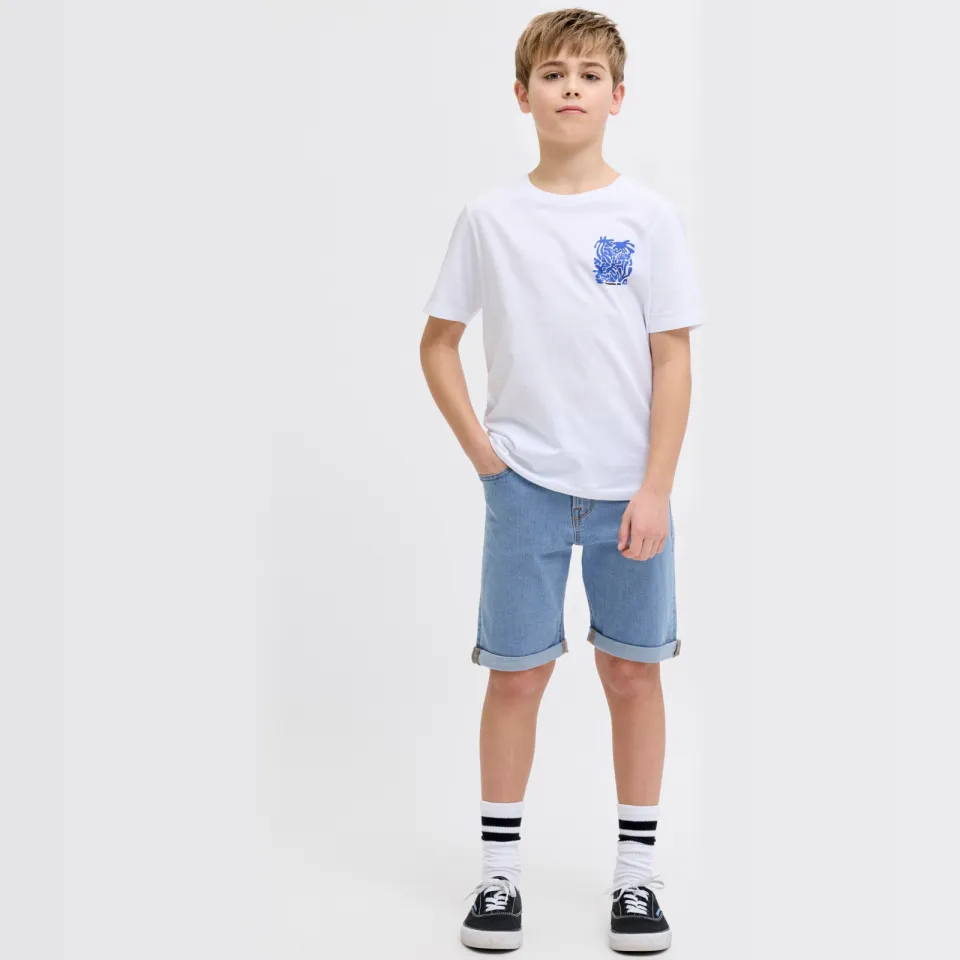 JJ Rebel JUNIOR jeansshort medium blue denim