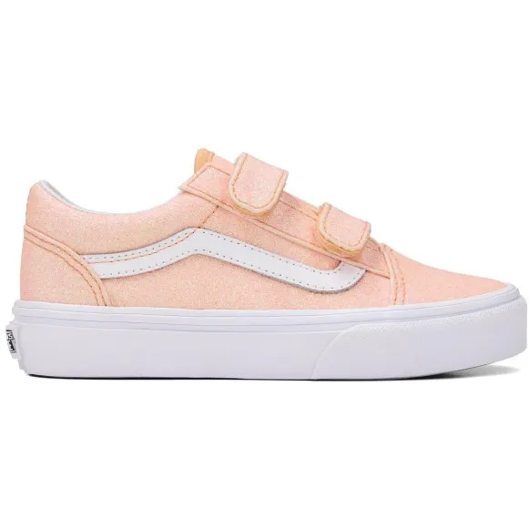 Vans Old Skool V glittersneaker roze, foto 2