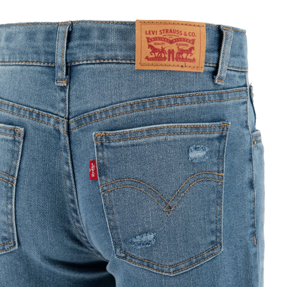 Levi's wide leg jeans blauw, foto 3